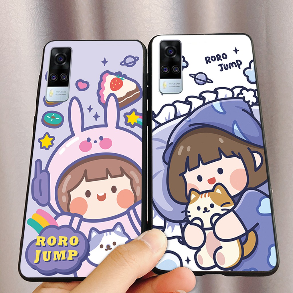 ỐP LƯNG VIVO Y51 2020 MỚI NHẤT CÔ GÁI JUMP RORO ĐẸP/HOT