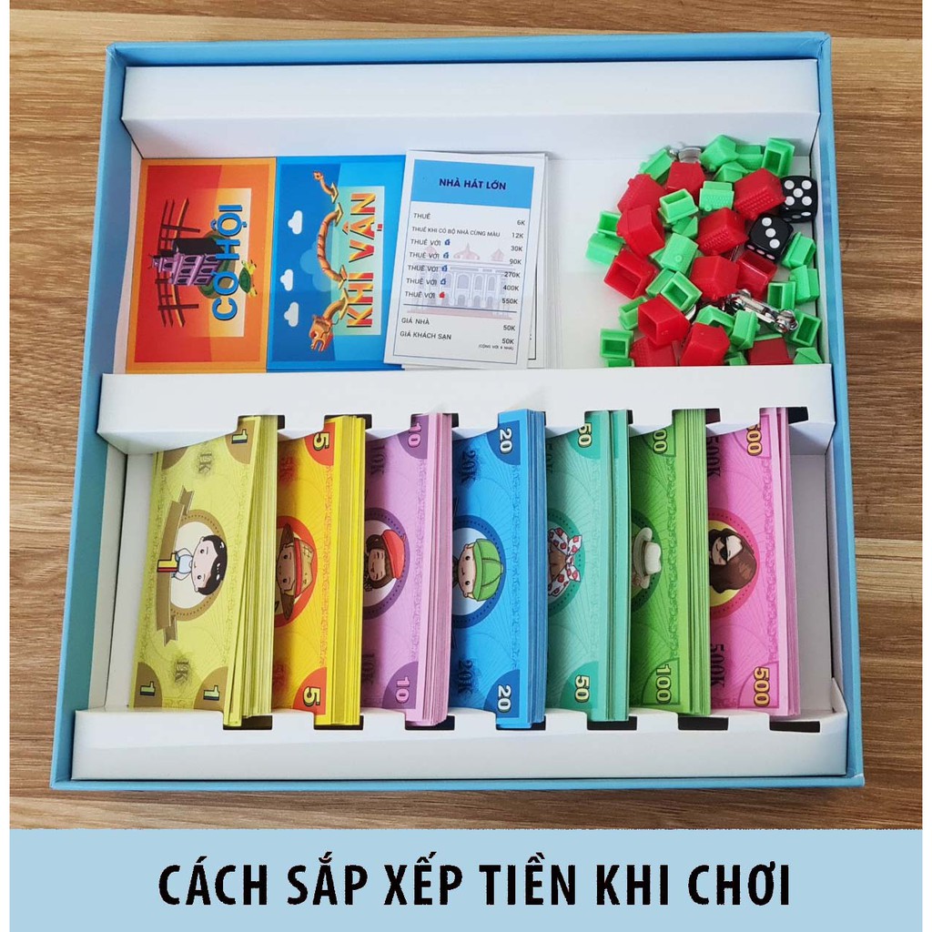 [COMBO 2 IN 1] Đồ chơi board game CHO nhiều người chơi CỜ TỶ PHÚ + COUP giá rẻ, phiên bản tiếng Việt, nhập vai hấp dẫn