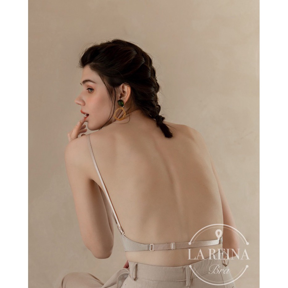 Bra lụa ⭐️FREE SHIP⭐️ Áo bra hở lưng cao cấp [áo lót lụa nữ][Mút Mỏng] (LRAB035)