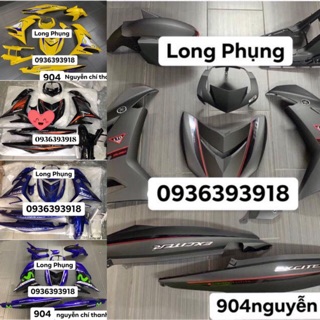 Dàn áo Exciter 150 - Hơn 20 Mẫu ! Có luôn Ex2010 - Hơn nhau ở CHẤT LƯỢNG !