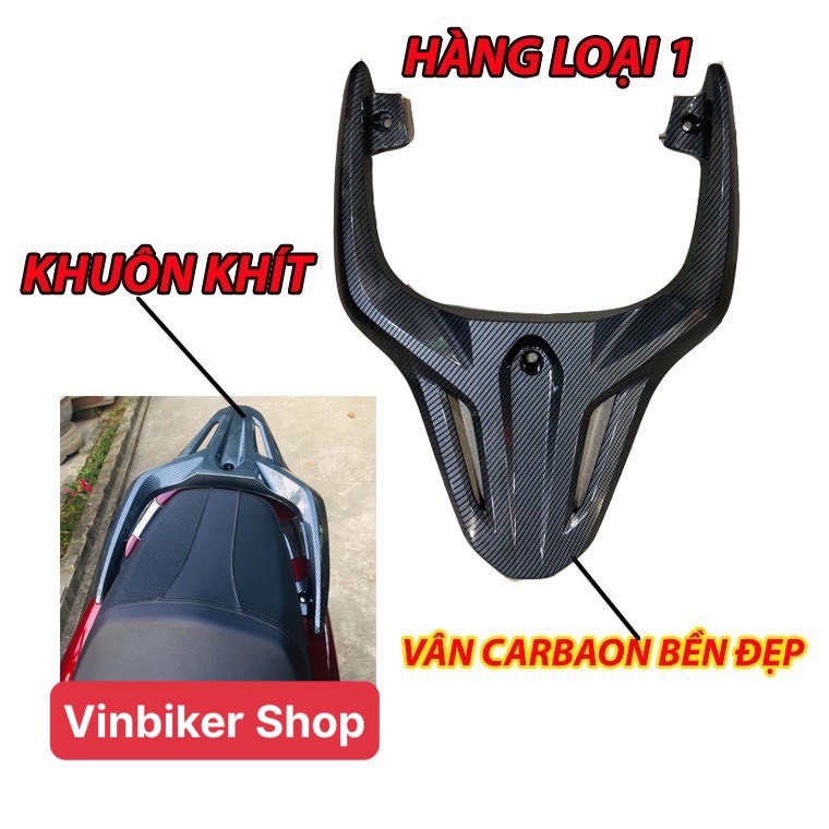 Ốp Tay Xách SH 2020 - 2024 Sơn Carbon Cao Cấp
