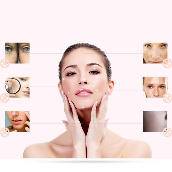 Máy xông mặt - Máy xông hơi da mặt hoa quả tươi