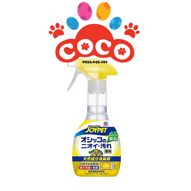 Xịt Diệt Khuẩn Khử Mùi Hôi Cho CHÓ Joypet Dog (270ml)