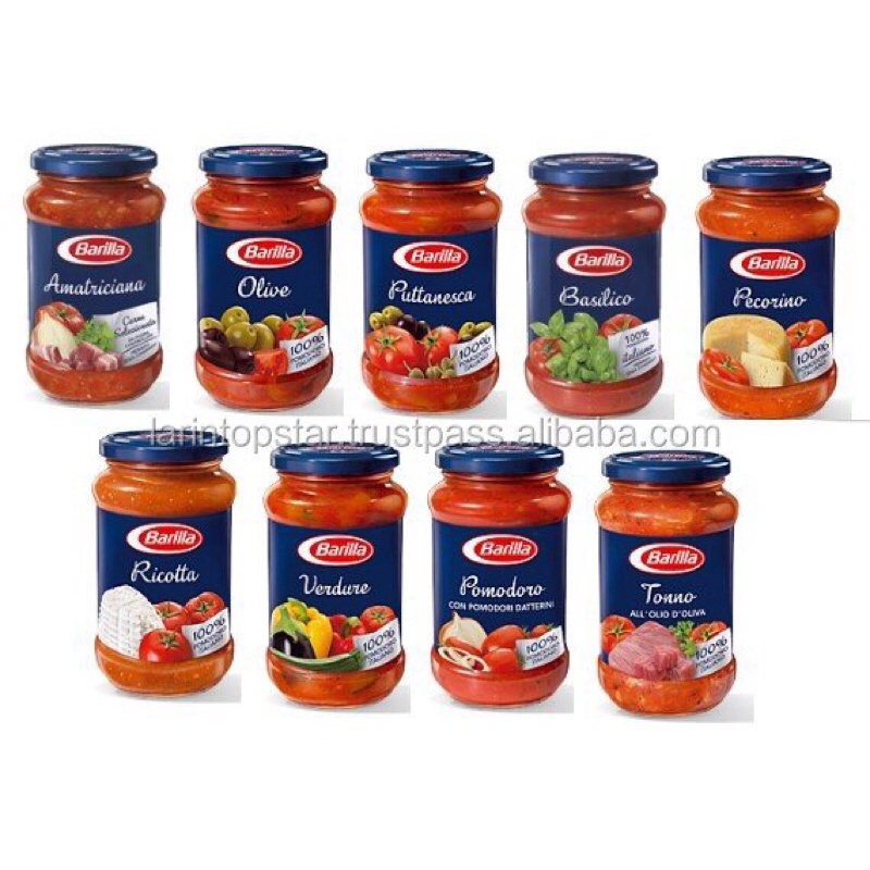 Sốt Mì Ý Cà Chua Barilla Napoletana Lọ 200g-Sốt Cà Chua Barilla/Truyền Thống/Rau,Củ,Quả-Nhập Khẩu Italia