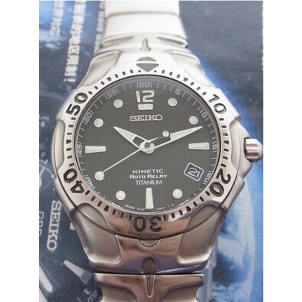 đồng hồ nam SEIKO KINETIC TITANIUM