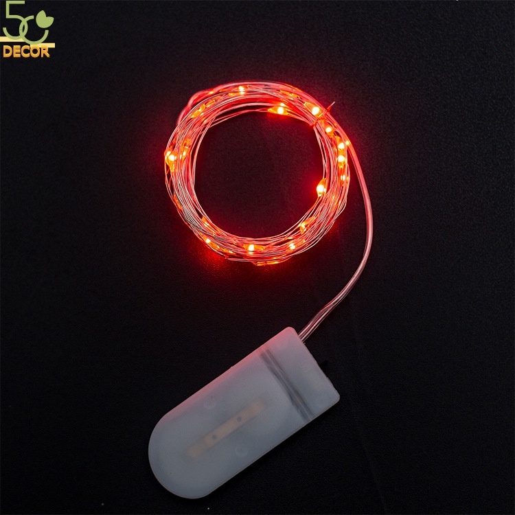 Dây đèn led trang trí, dây đèn đom đóm 1m 3m trang trí tiệc sinh nhật, decor phòng ngủ, phòng khách