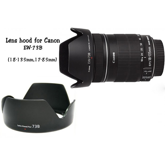 Hood loa che nắng EW-73B ống kính Canon EF-S 18-135mm f/3.5-5.6 IS STM