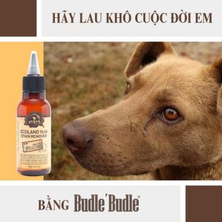 Dung dịch vệ sinh mắt Budle cho chó 120ml