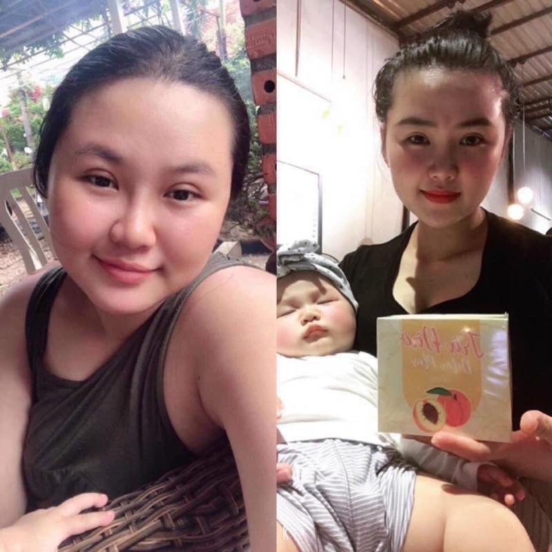 Trà đào giảm cân detox plus. Hộp 15 gói