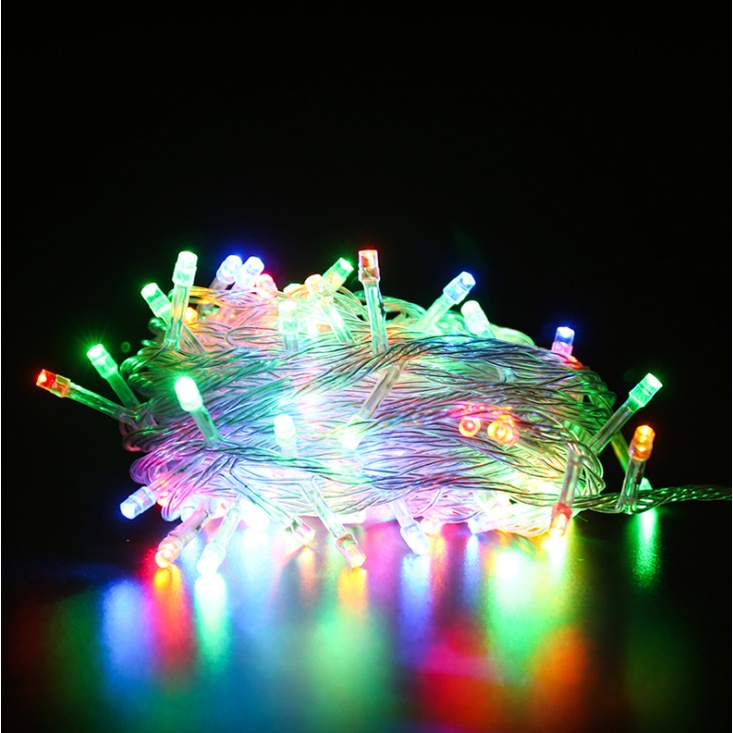 Dây Đèn Led Chớp Nháy 4.5m Nhiều Màu - Dây Đèn Trang Trí Noel, Giáng Sinh - Dây Đèn Trang Trí Ngày Tết