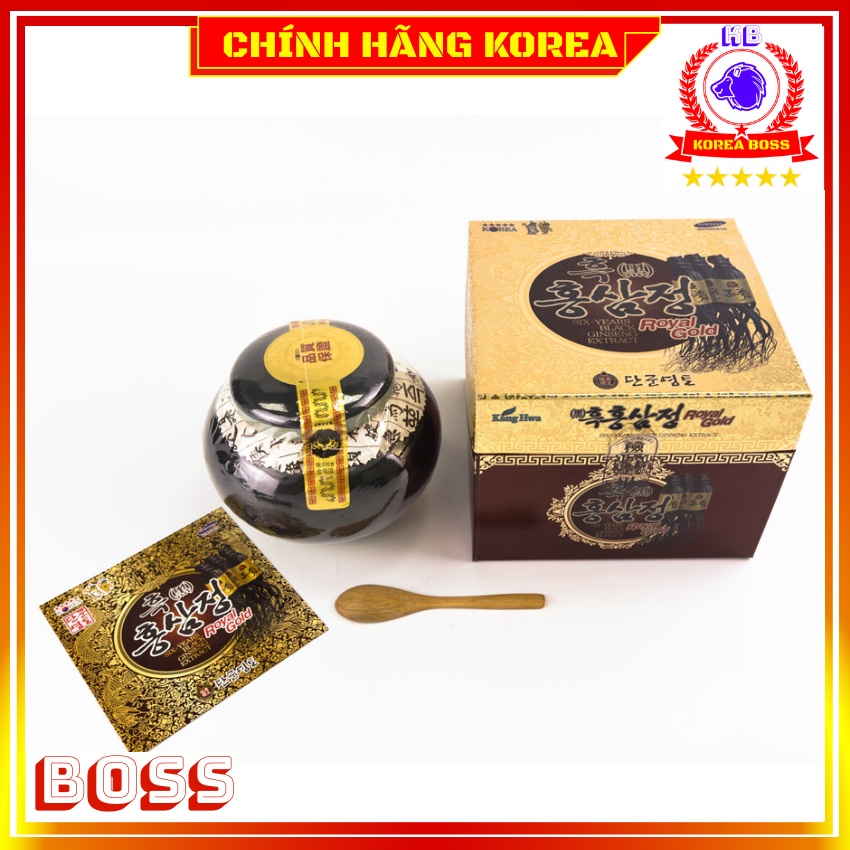Cao Hắc Sâm Kanghwa Hàn Quốc Korea Black Ginseng Extract, Hũ 1kg