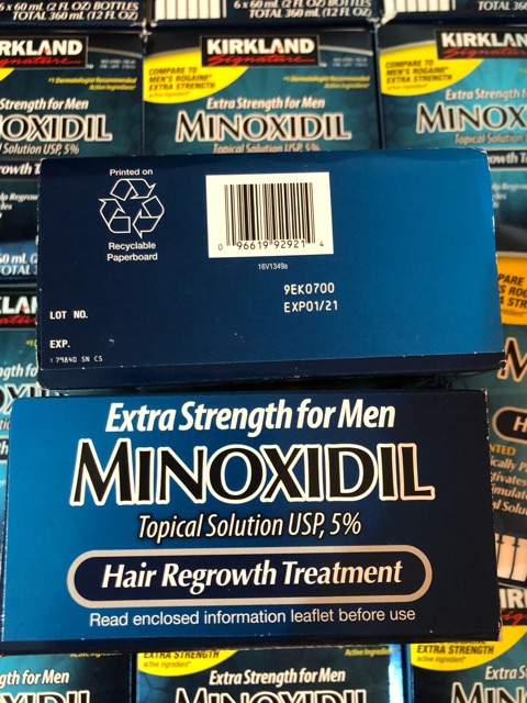 Minoxidil 5% Kirkland Giúp Mọc Râu Tóc