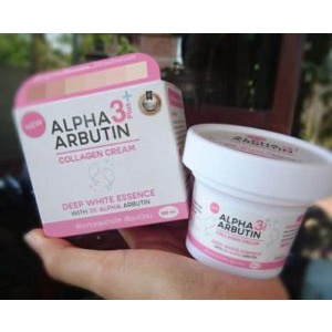 Kem Dưỡng Trắng Da Body Alpha Arbutin Collagen 3 Plus Cream 100g Thái Lan