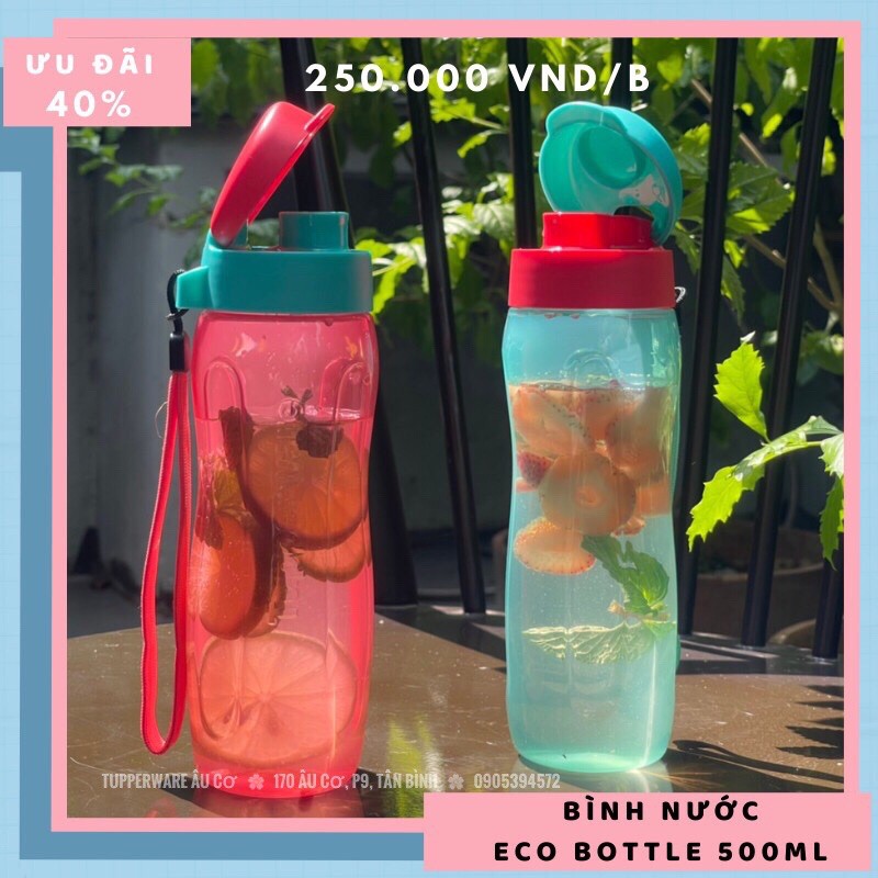 Bình Nước Eco Bottle Gen II 500ml / 750ml / 1L - Tupperware