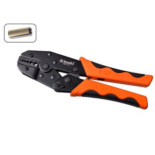 6mm2 Kiềm bấm đầu cosse nối Asaki AK-9124