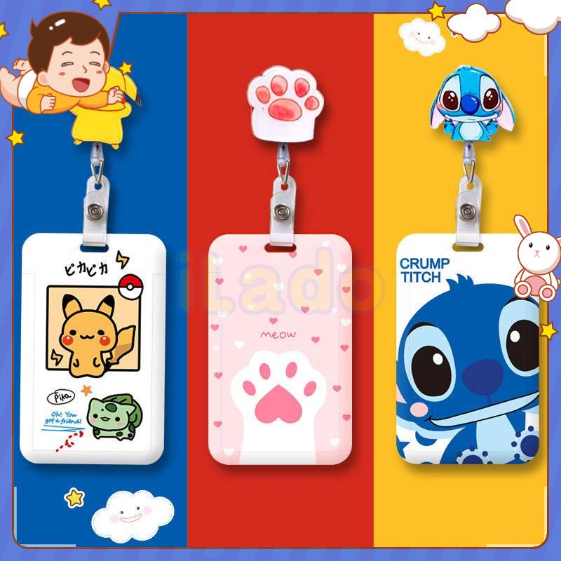 ⭐ iLado ⭐ thẻ đeo bảng tên Dây Đeo dây kính thiên văn Thẻ Học Sinh Bao Đựng Thẻ Dây đeo thẻ tên hoạt hình sinh viên cho nhân viên văn phòng Thẻ đeo bảng tên kèm dây kéo Dây Đeo Thẻ Dọc Cho Sinh Viên -Học Sinh Nguồn cung cấp Văn phòng Văn phòng phẩm
