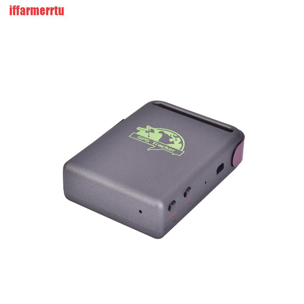 {iffarmerrtu}Portable Car GPS Tracker Personal Drone Tracking Device System TK102 Real Time HZQ