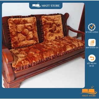 Thảm trải ghế 1.65m nỉ lông siêu ấm gồm 1 tấm dài 2 tấm vuông , thảm trải ghế gỗ , thảm ghế sofa mẫu mới 2022 mh2t store
