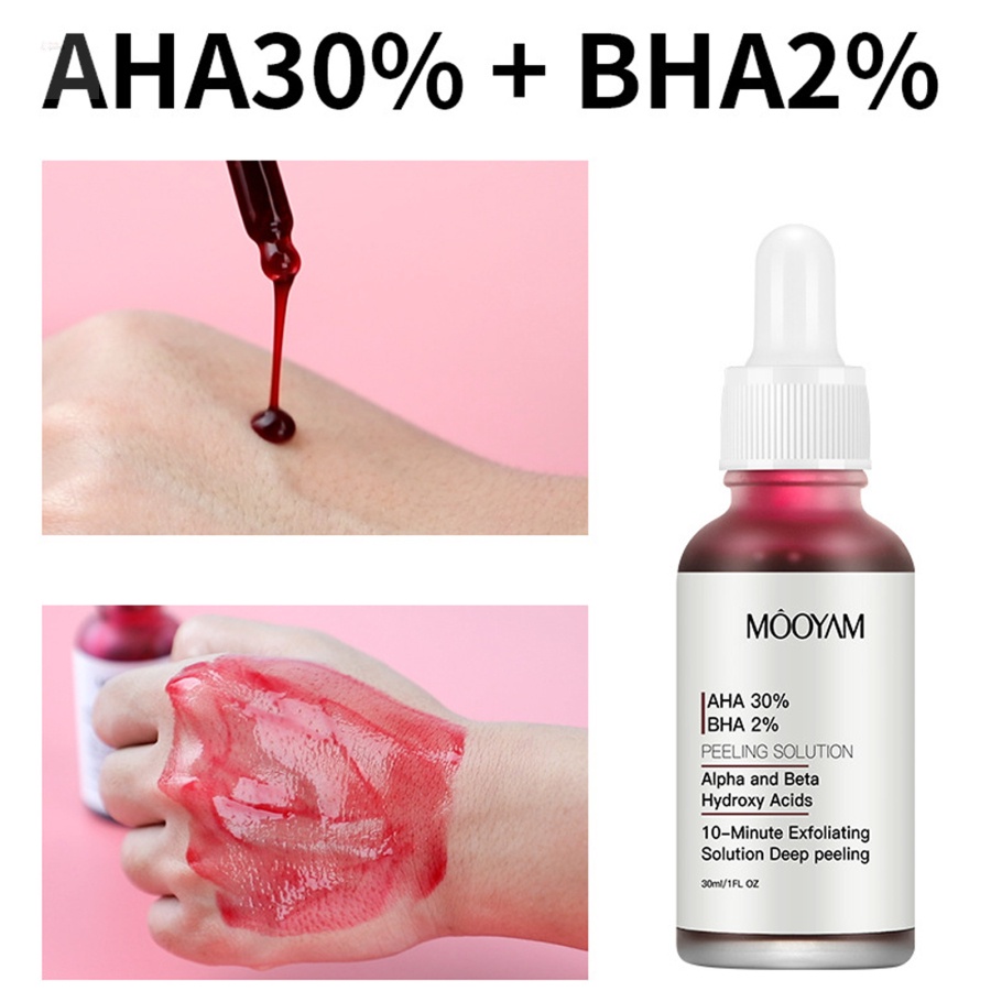 Tinh Chất Axit Hyaluronic 30% + BHA 2% Axit Salicylic Giúp Hỗ trợ giảm mụn Hiệu Quả
