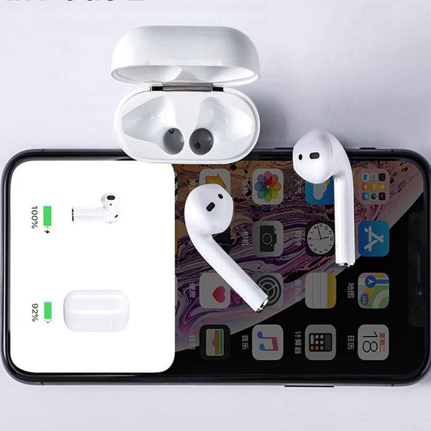 [AIRPODS 2] Tai Nghe Bluetooth TWS Đôi Tên Định Vị Phiên Bản Airpod 2 Cao Cấp