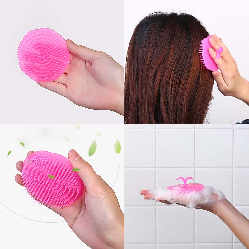 Lược Mềm Dùng Mát Xa Da Đầu Khi Tắm Tiện Dụng