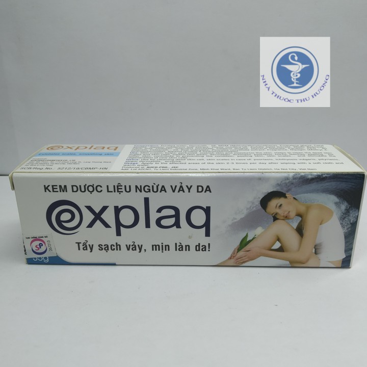 Explaq kem ngừa vảy da tuýp 35g