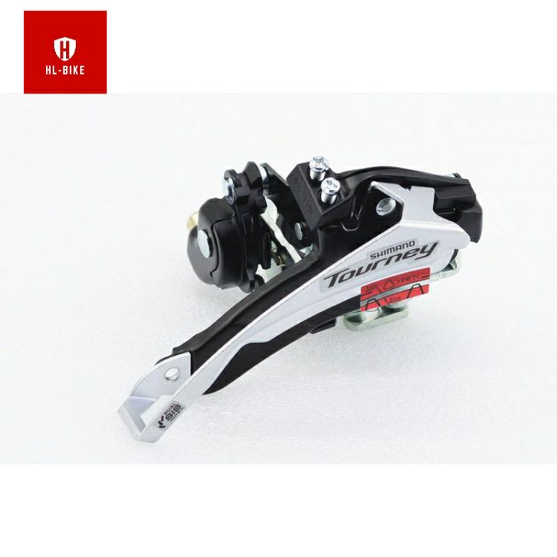 Sang dĩa xe đạp-Gạt dĩa Shimano Tourney RD-TX50-Size 31.8mm 34.9mm