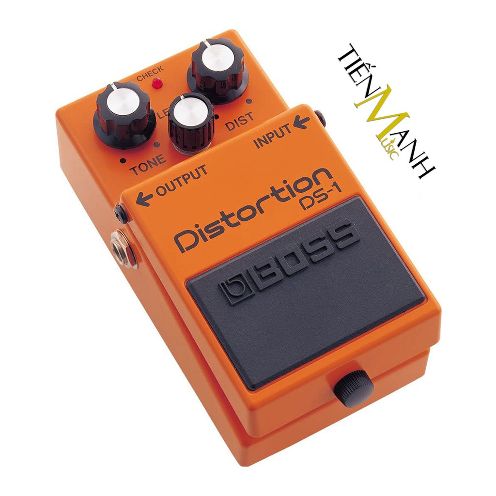 Phơ Guitar Boss Distortion DS-1 (Bàn đạp Fuzz Pedals Effects DS1) Phân Phối Chính Hãng Bởi Tiến Mạnh Music