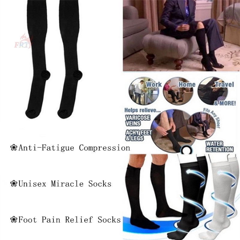 ✨ Ready Stock ✨ Tất - ❀Anti-Fatigue Compression Tất❀Unisex Miracle Socks Foot Pain Relief Soft Socks