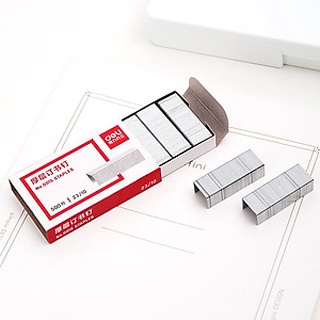 Combo 3 hộp Chân ghim số N10 Deli 0010N (Dập 10-15 tờ) [1000 cái]