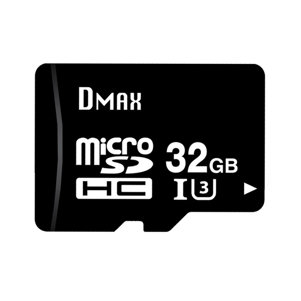 Thẻ nhớ micro SDHC Dmax 16GB class 10 U3 + tặng đầu đọc thẻ micro (ngẫu nhiên) - Bảo hành 5 năm