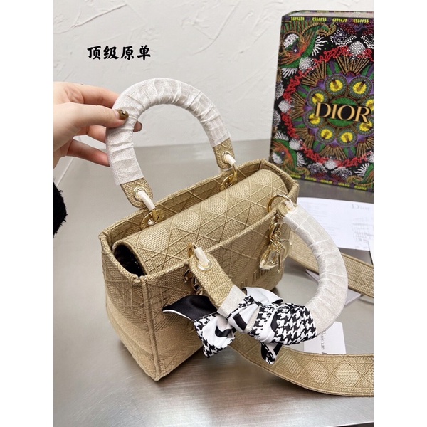 Túi xách Diỏr D-lite thêu sz 24