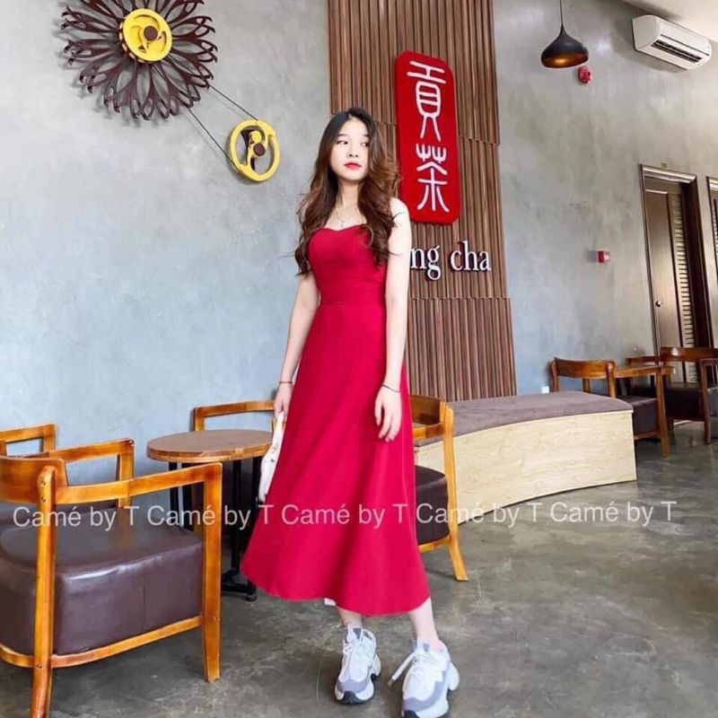 Đầm maxi hai dây 3879 | BigBuy360 - bigbuy360.vn