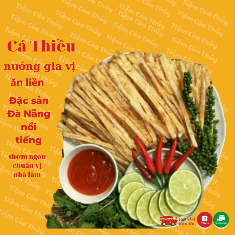 Cá thiều tẩm gia vị nướng tiêu sọ hũ 100gr thơm ngon chuẩn vị Đặc Sản Đà Nẵng | BigBuy360 - bigbuy360.vn