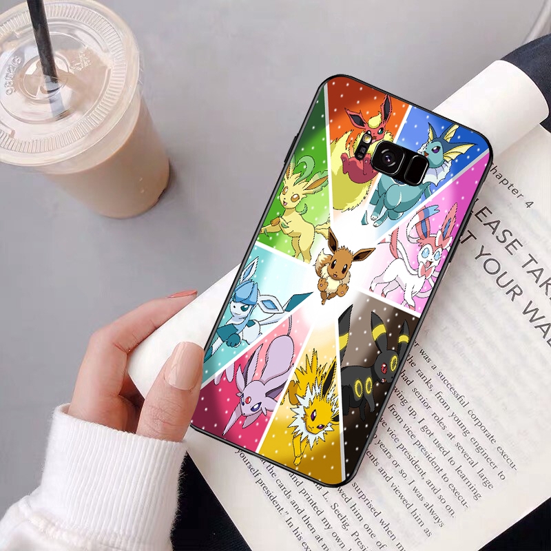 Ốp Điện Thoại Dẻo Họa Tiết Hoạt Hình Eeveelutions Pokémon Dễ Thương Cho Samsung Galaxy S10 E S8 S9 S10 Plus S7 Edge S6