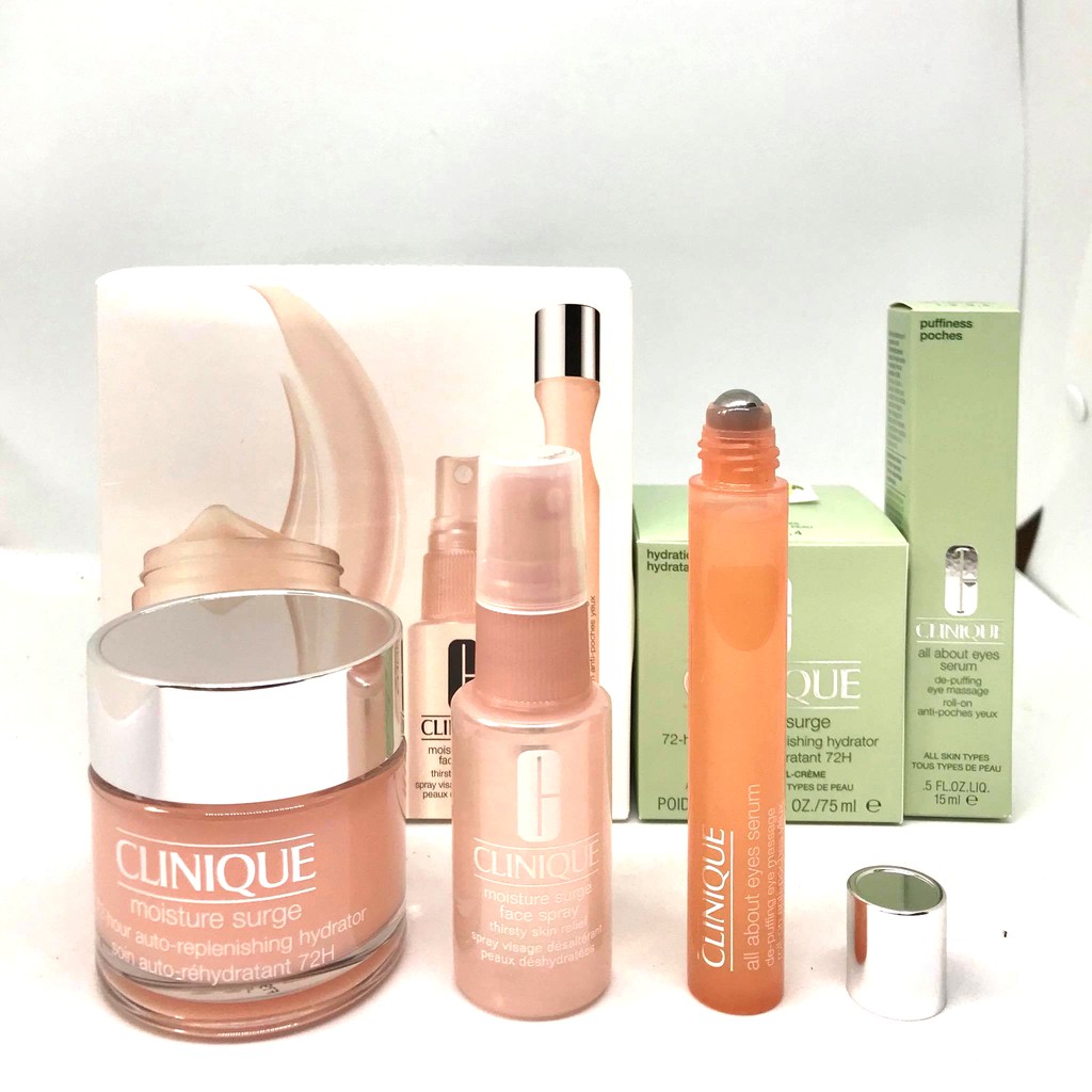 Set dưỡng Clinique All About Moisture Exclusive Kit 3 món