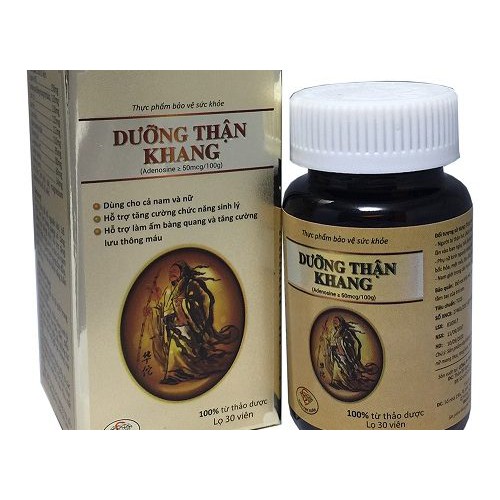 DƯỠNG THẬN KHANG - Giúp bồi bổ nguyên khí, bổ thận, làm ấm bàng quang, hỗ trợ tăng cường chức năng sinh lý cho cả nam nữ