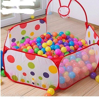 Lều bóng chấm bi kèm 100 bóng