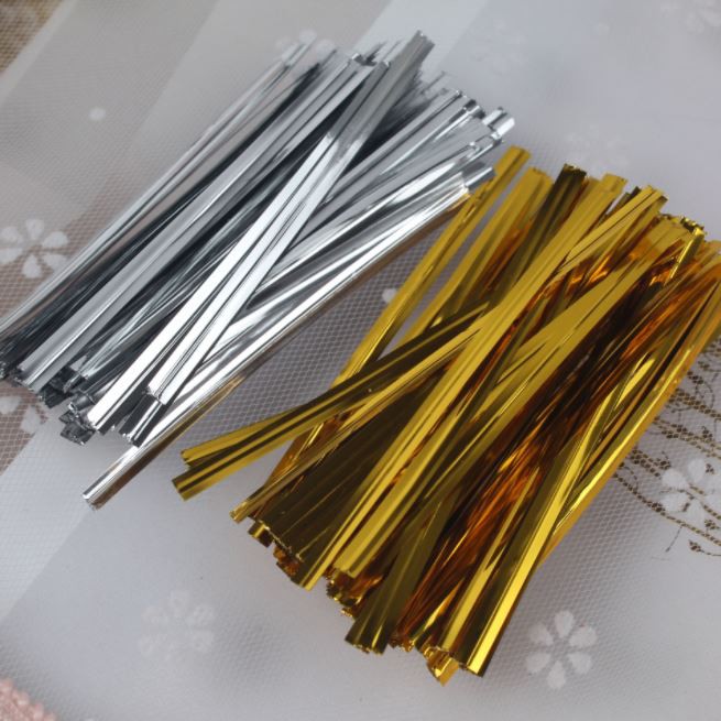 KẼM NHŨ ÁNH KIM 8CM CỘT TÚI BÁNH KẸO, SET 800 CÂY, KẼM KIM TUYẾN, KẼM VÀNG BẠC-BBĐG