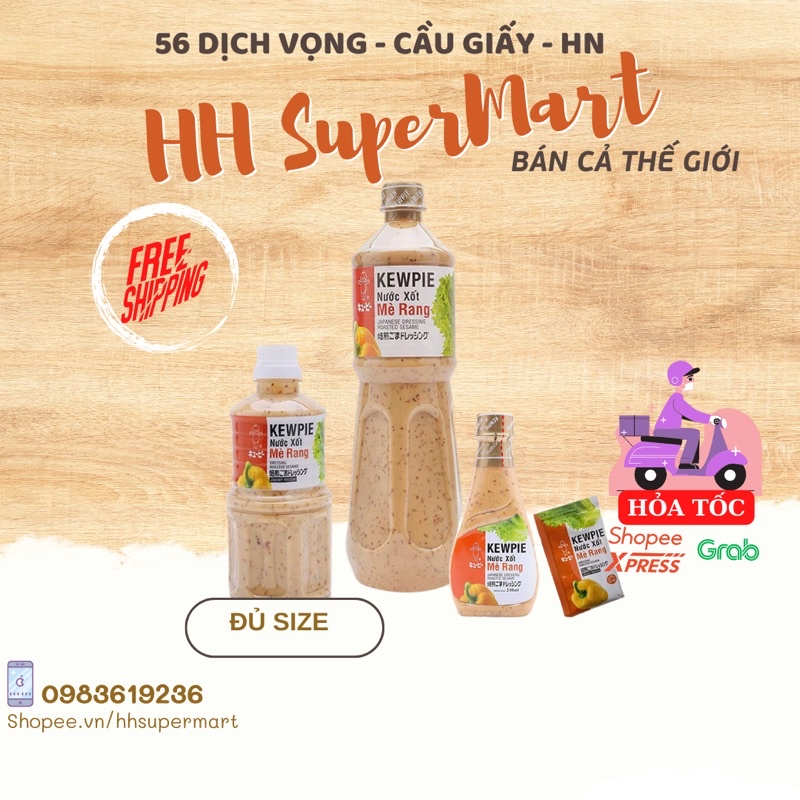 [DATE MỚI] Nước xốt mè rang Kewpie 200ml