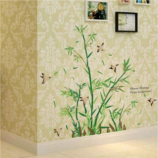Decal Cây trúc xinh