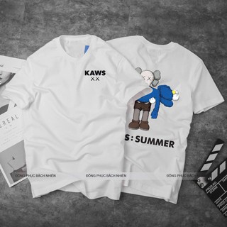 ÁO THUN KAWS - ÁO THUN COTTON CO GIÃN - THOẢI MÁI - THOÁNG MÁT