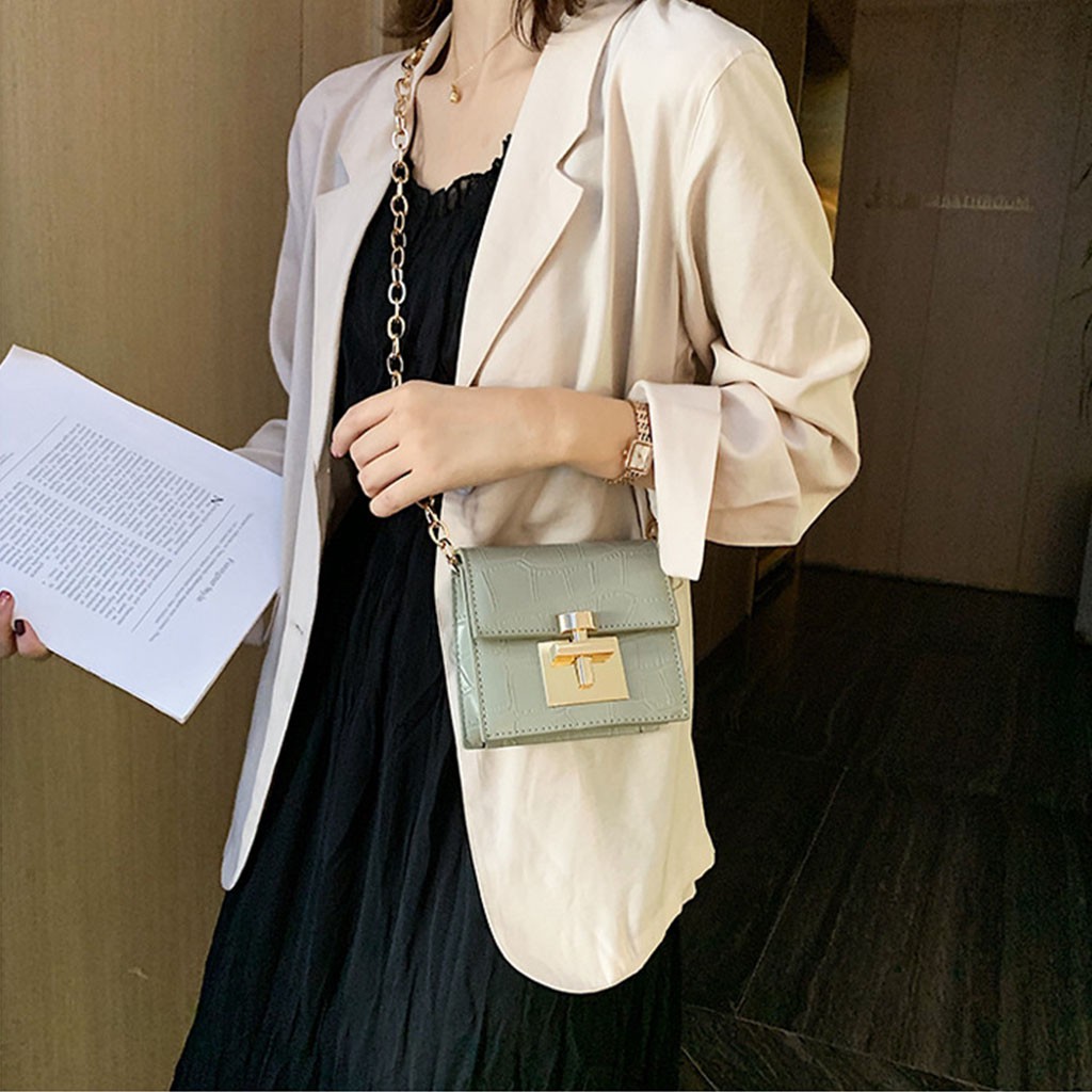 Túi Xách JADENTX10 Túi Đeo Chéo Nữ Phong Cách, Da Xịn, Đường May Sắc Sảo, Khóa Túi Chữ T Tinh Sảo Chính Hãng JADEN STORE | BigBuy360 - bigbuy360.vn