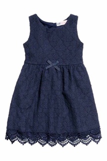 Đầm ren bé gái H&M
