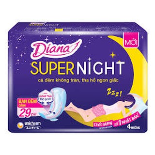 Combo 6 Gói BVS Diana Ban Đêm