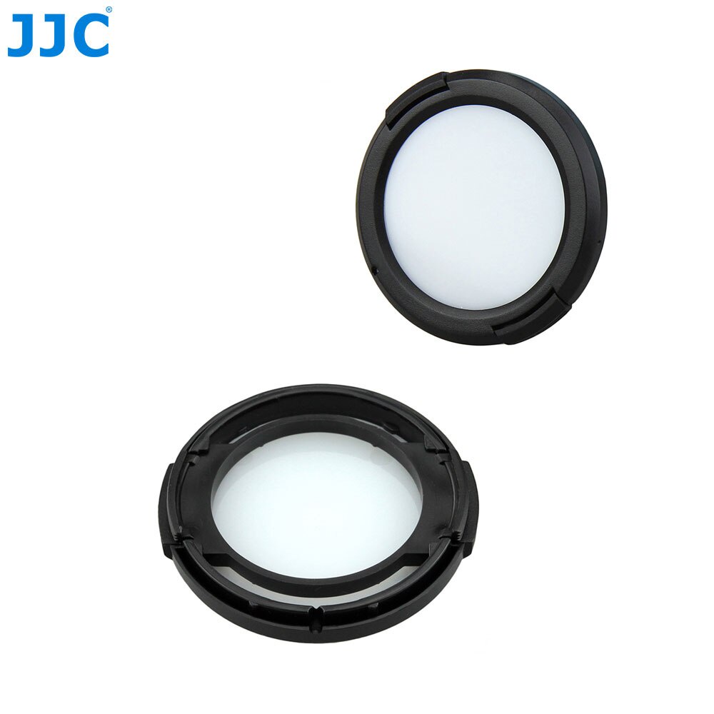 JJC Camera Lens Protective Filter Card 49/52/55/ 58/62/ 67/72/77mm White Balance Lens Cap for Sony/Nikon/Canon/Olympus/Pentax