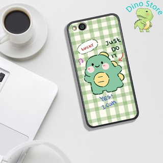Ốp lưng xiaomi redmi 5a/4a , in hình khủng long ngộ nghĩnh và cute