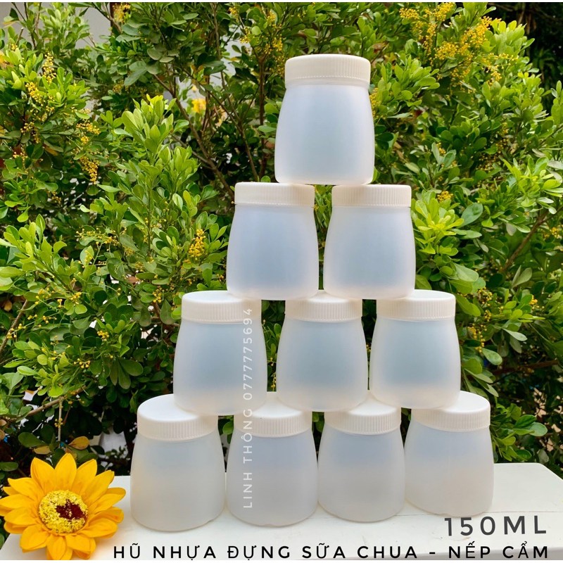 1 Hủ nhựa 150ml để sữa chua yaourt nếp cẩm. | BigBuy360 - bigbuy360.vn