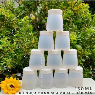 1 Hũ nhựa đựng sữa chua, yaourt, nếp cẩm 60ml, 100ml, 150ml - BB Linh Thông