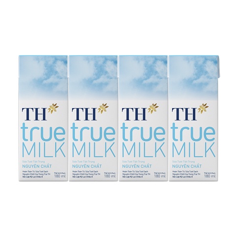Lốc sữa TH Truemilk 4 * 180ml